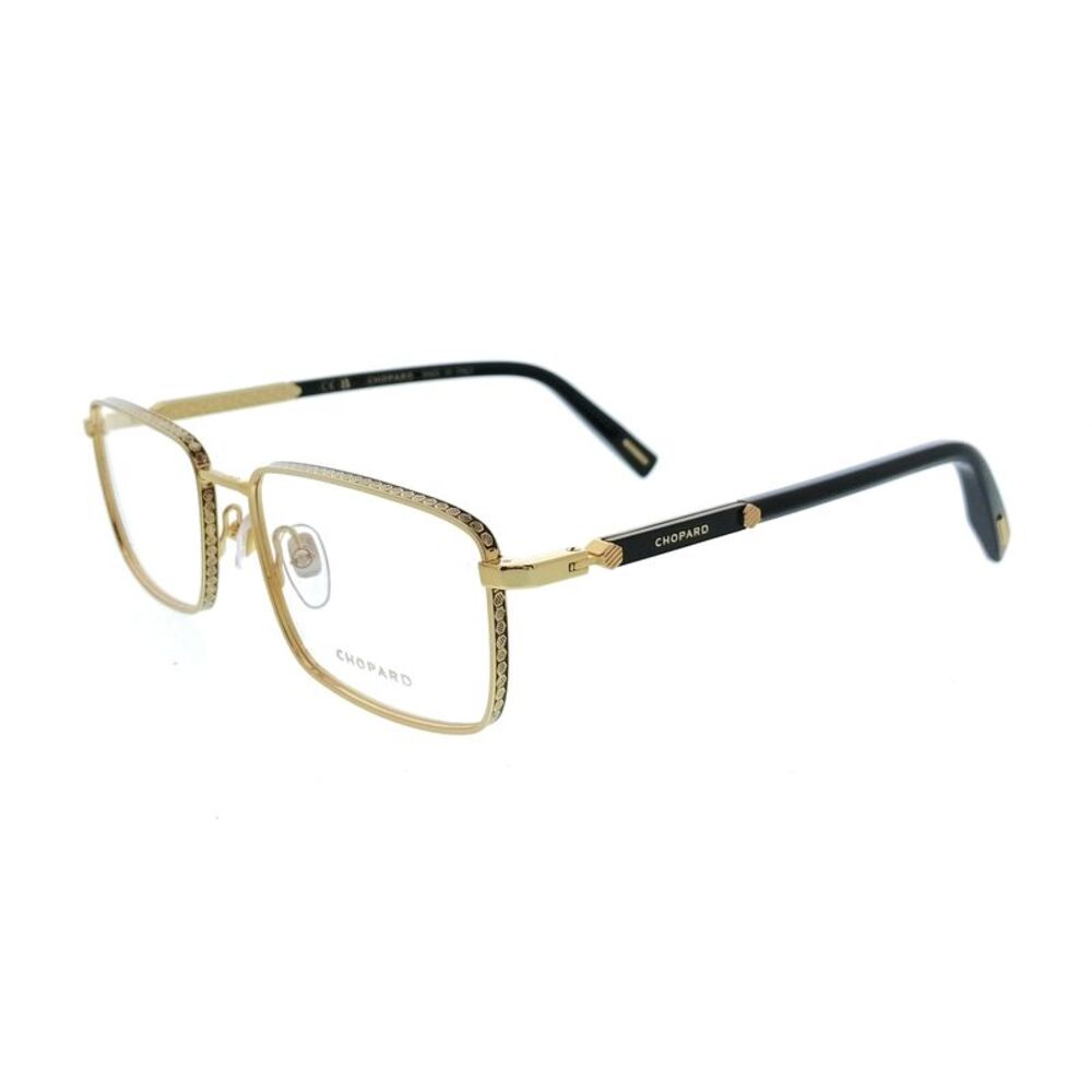 Chopard VCHL48 560SA1 Shiny Black Color Square Mens Optical Frames